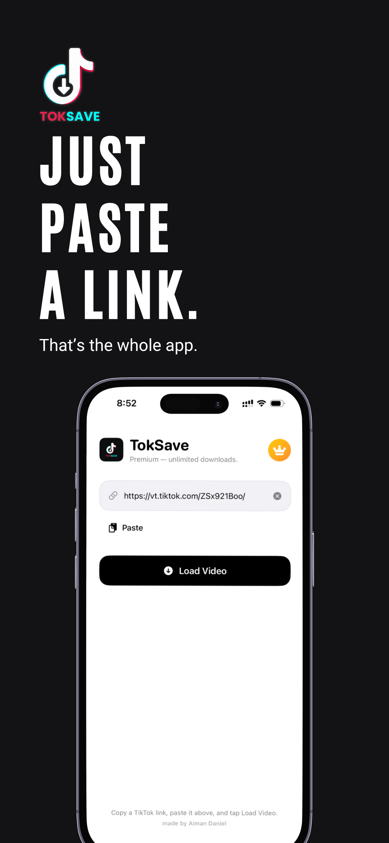 Video preview before download